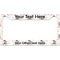 Cats in Love License Plate Frame Wide