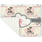 Cats in Love Linen Placemat - Folded Corner (single side)