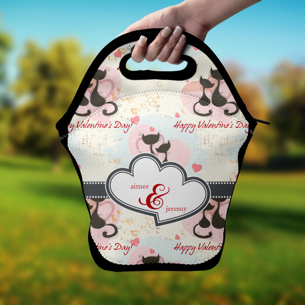 Cats in Love Lunch Bag - Hand