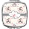 Cats in Love Compact Makeup Mirror (Personalized)