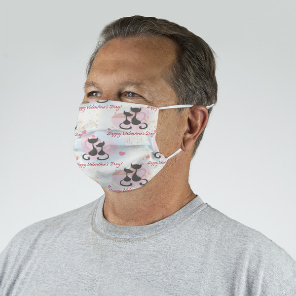 Cats in Love Mask - Quarter View on Guy