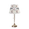 Cats in Love Poly Film Empire Lampshade - On Stand