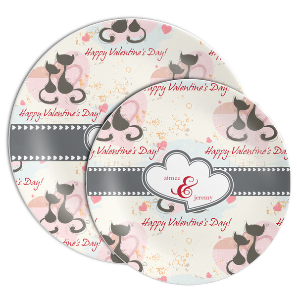 Cats in Love Melamine Plates - PARENT/MAIN