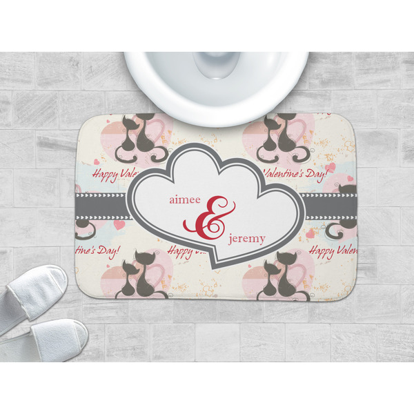 Cats in Love Memory Foam Bath Mat - LIFESTYLE 34x21