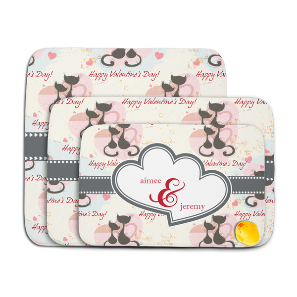 Cats in Love Memory Foam Bath Mat - MAIN PARENT