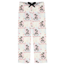 Cats in Love Mens Pajama Pants - L
