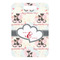 Cats in Love Metal Luggage Tag - Front Without Strap