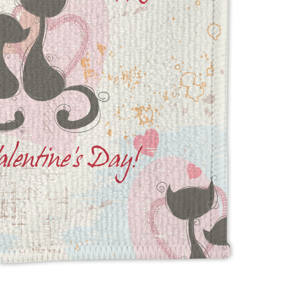 Cats in Love Microfiber Dish Rag - DETAIL