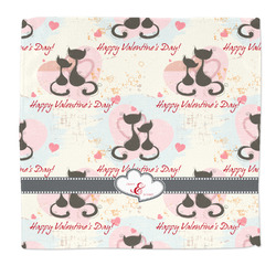 Cats in Love Microfiber Dish Rag (Personalized)