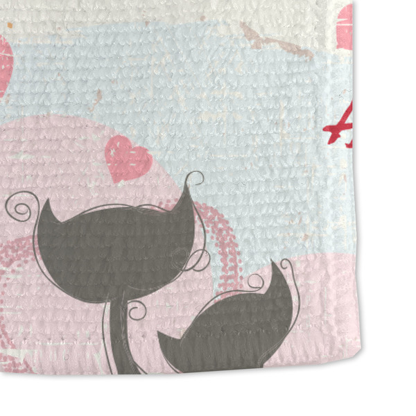 Cats in Love Microfiber Dish Towel - DETAIL