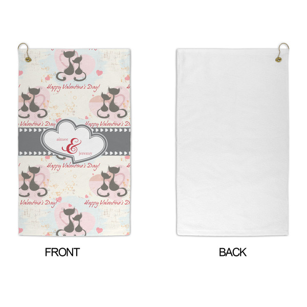 Cats in Love Microfiber Golf Towels - APPROVAL