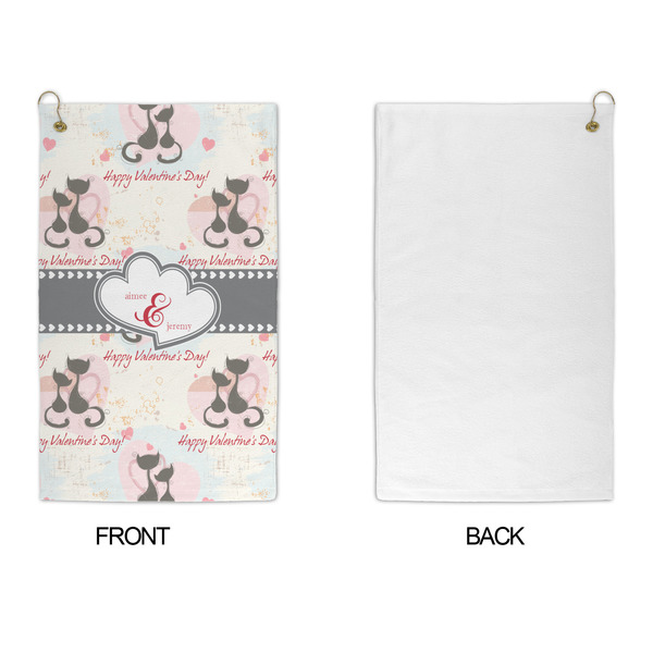 Cats in Love Microfiber Golf Towels - APPROVAL