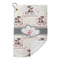 Cats in Love Microfiber Golf Towels Small - FRONT FOLDED