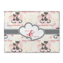 Cats in Love Microfiber Screen Cleaner (Personalized)
