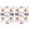 Cats in Love Minky Blanket - 50"x60" - Double Sided - Front & Back