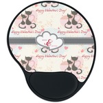 Cats in Love Mouse Pad with Wrist Support