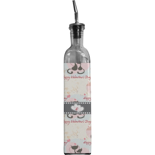 Custom Cats in Love Oil Dispenser Bottle (Personalized)