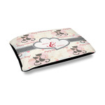 Cats in Love Outdoor Dog Bed - Medium (Personalized)