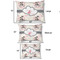 Cats in Love Outdoor Dog Beds - SIZE CHART