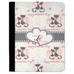 Cats in Love Padfolio Clipboard - Large (Personalized)