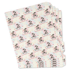 Cats in Love Binder Tab Divider Set (Personalized)