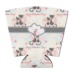 Cats in Love Party Cup Sleeve - with Bottom (Personalized)