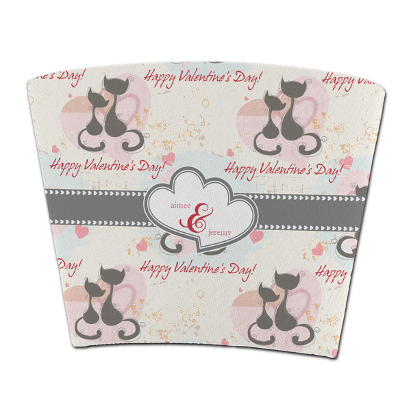 Custom Cats in Love Party Cup Sleeve - without bottom (Personalized)