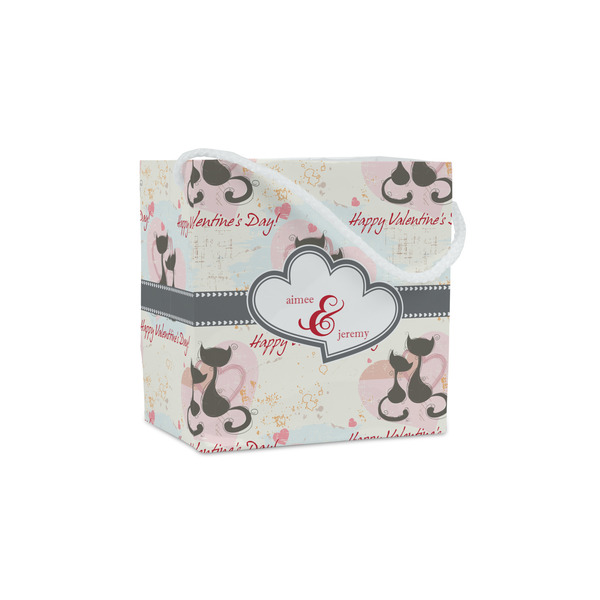 Custom Cats in Love Party Favor Gift Bags (Personalized)
