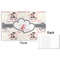 Cats in Love Disposable Paper Placemat - Front & Back