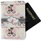 Cats in Love Passport Holder - Fabric (Personalized)