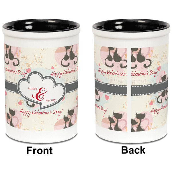 Cats in Love Pencil Holder - Black - approval