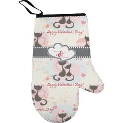Cats in Love Oven Mitt (Personalized)
