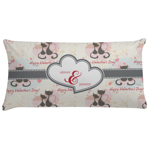 Custom Cats in Love Pillow Case (Personalized)