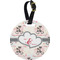 Cats in Love Personalized Round Luggage Tag