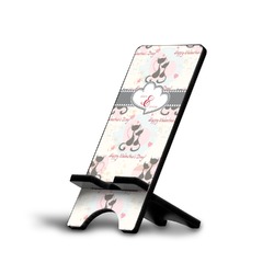 Cats in Love Cell Phone Stand (Personalized)
