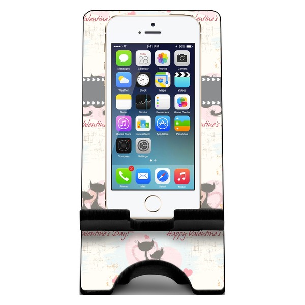 Cats in Love Phone Stand w/ Phone