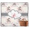Cats in Love Outdoor Picnic Blanket (Personalized)