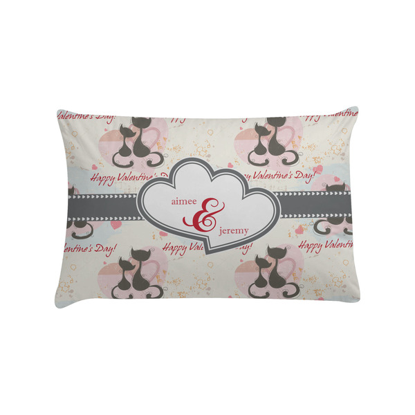 Custom Cats in Love Pillow Case - Standard (Personalized)