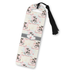 Cats in Love Plastic Bookmark (Personalized)