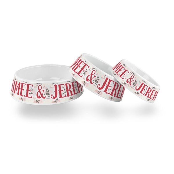Cats in Love Plastic Pet Bowls - PARENT MAIN