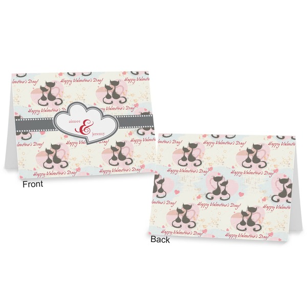 Cats in Love Postcard - Front and Back