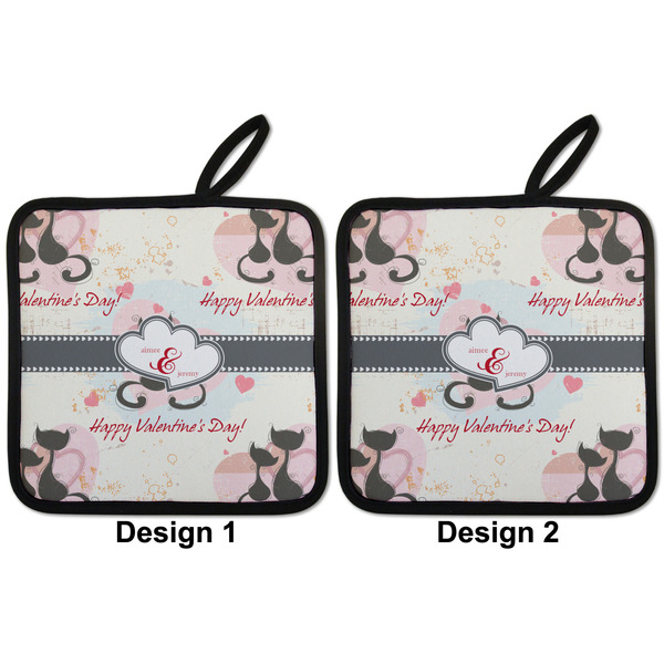 Cats in Love Pot Holders - Set of 2 APPROVAL