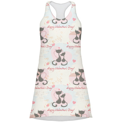 Cats in Love Racerback Dress (Personalized)