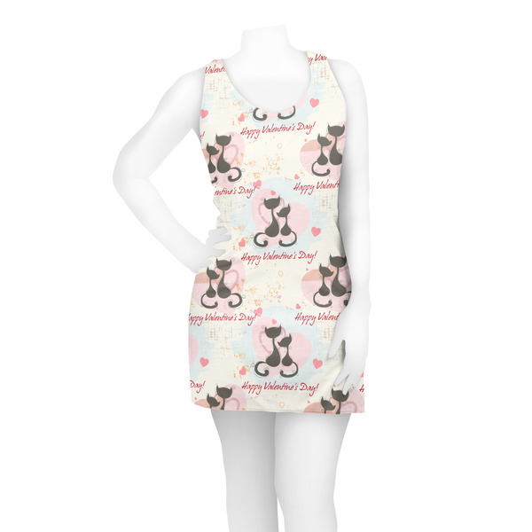 Cats in Love Racerback Dress - On Model - Front