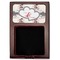 Cats in Love Red Mahogany Sticky Note Holder - Flat