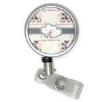 Cats in Love Retractable Badge Reel (Personalized)