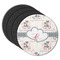 Cats in Love Round Coaster Rubber Back - Main