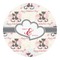 Cats in Love Round Decal