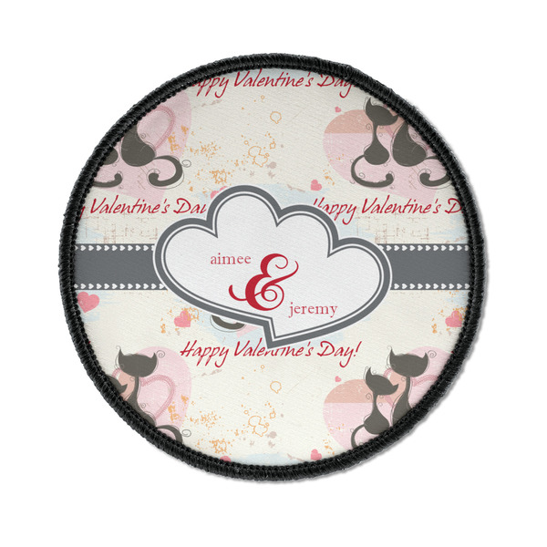 Cats in Love Round Patch