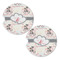Cats in Love Sandstone Car Coasters - Set of 2